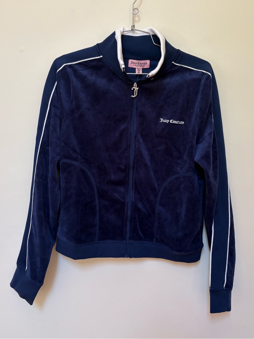 Brand New Juicy Couture Women's Cotton Velour Pickleball Jacket Size XL